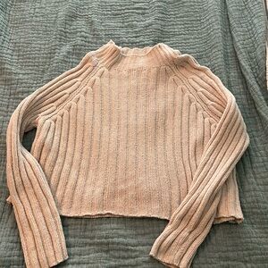 American Eagle Outfitters Women's cream Sweater XL